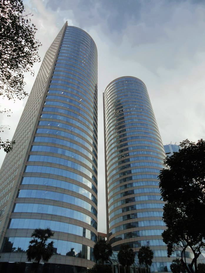 Towers in Dubai built using Cellate