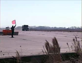 Cellate Crash test with a truck