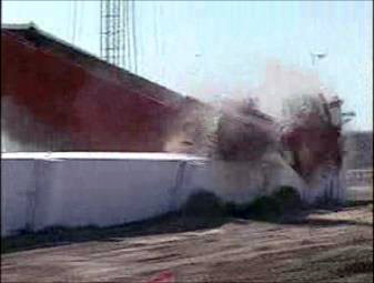 Truck crash test for Cellate