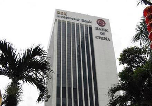 Bank of China in Dubai built using Cellate