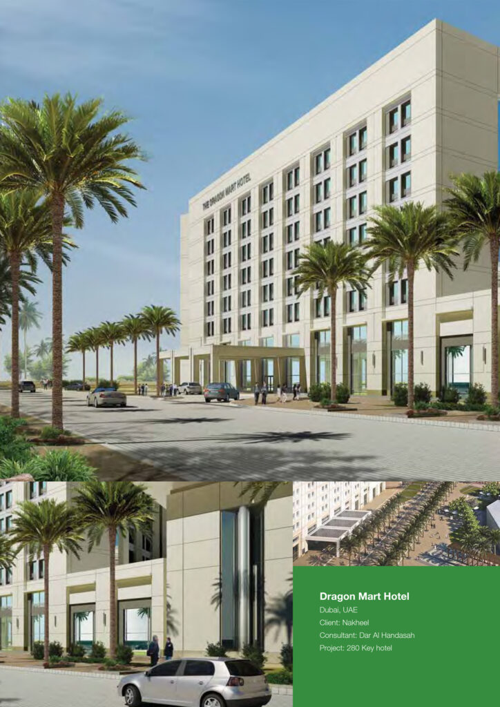Dragon Mart Hotel built by Kele
