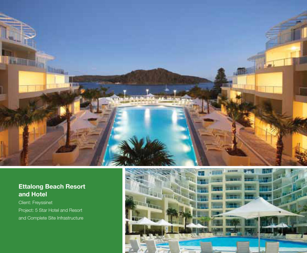 Ettalong Beach Resort built by Kele