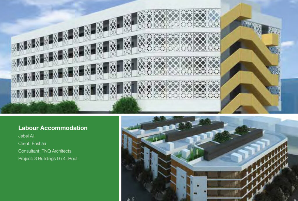 Labour Accommodation built by Kele
