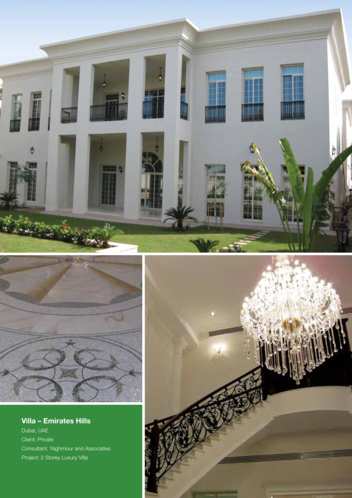 Luxury Villa – Emirates Hills built by Kele