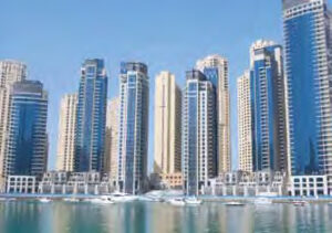 Marina Promenade buildings designed and built by Kele