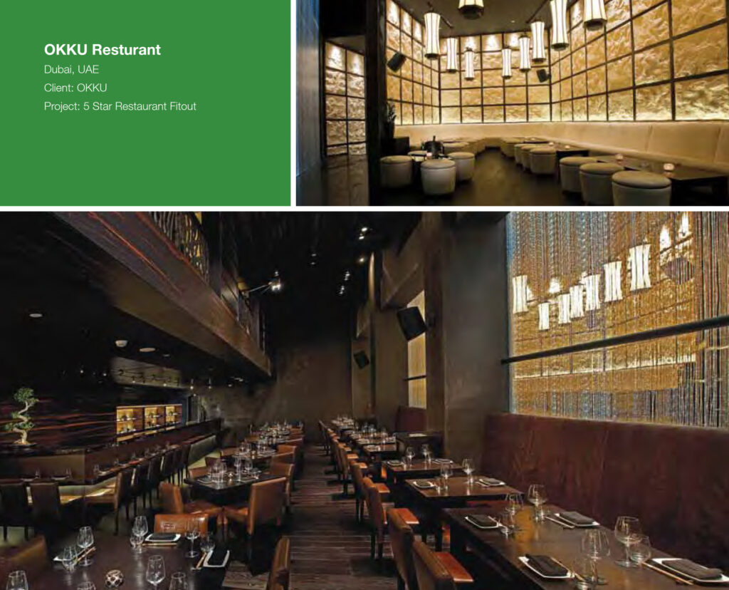 OKKU Restaurant built by Kele