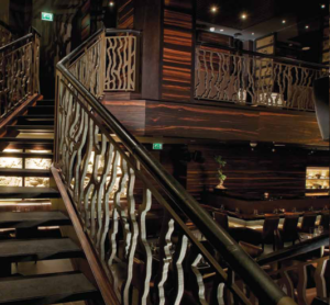 Okku Restaurant - H Hotel - Dubai built by Kele