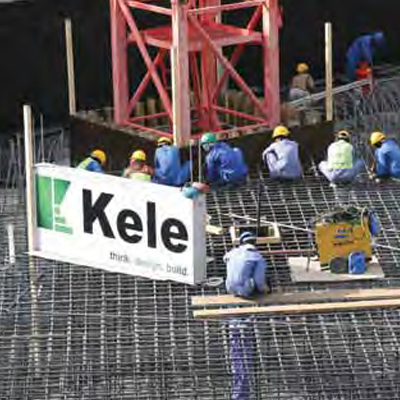 Construction Workers of Kele Built