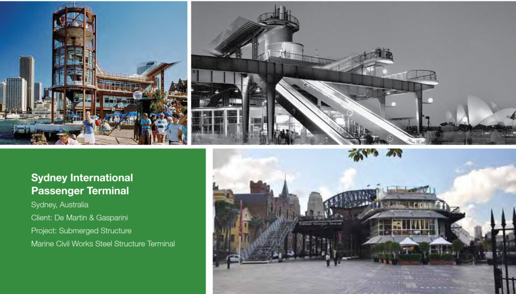 Sydney International Passenger Terminal built by Kele