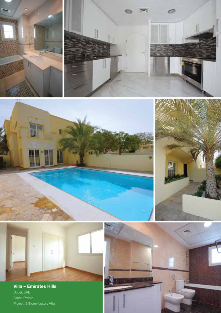 Villa – Emirates Hills built by Kele