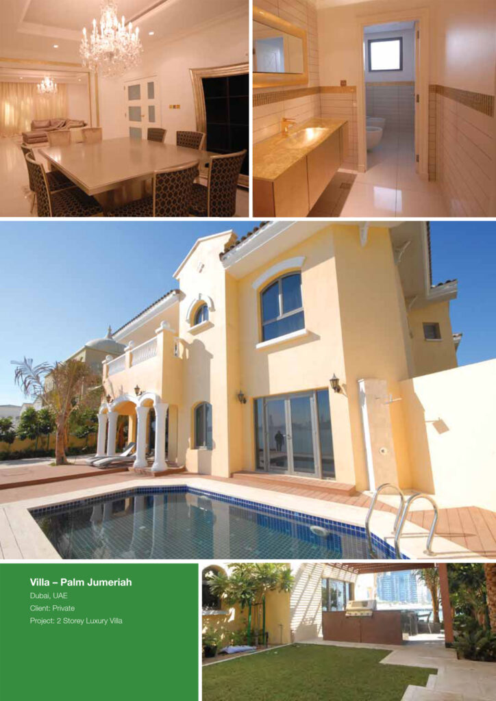 Villa – Palm Jumeriah built by Kele