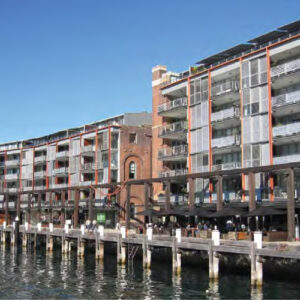 Walsh Bay structures built by Kele